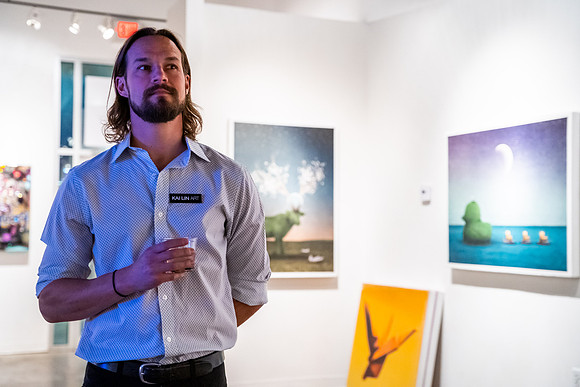KAI LIN ART Reverie Patrick Heagney show photo by Valentin Sivyakov-VAL00395