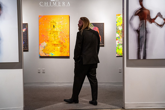 KAI LIN ART Reverie Patrick Heagney show photo by Valentin Sivyakov-VAL00568