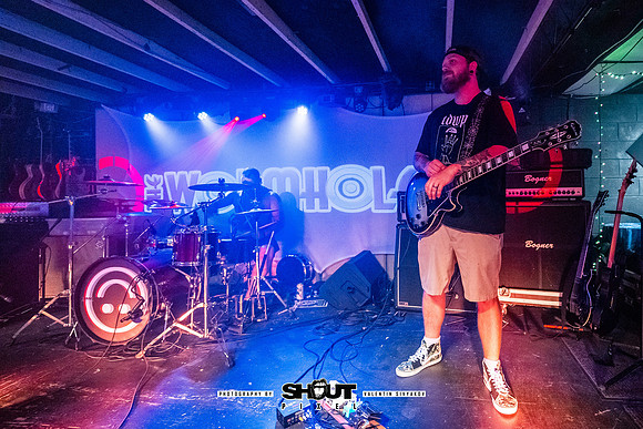 061-I Alone at Nightmare before Christmas Metal Show Wormhole bar photo by Valentin Sivyakov