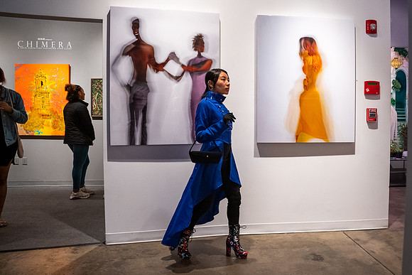 KAI LIN ART Reverie Patrick Heagney show photo by Valentin Sivyakov-VAL00752
